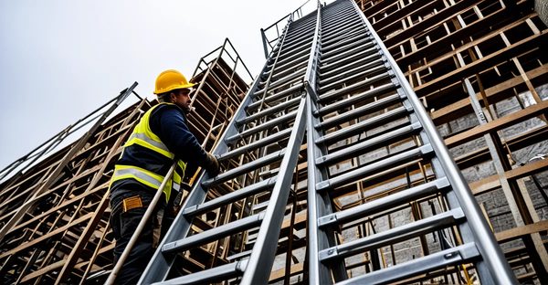 Escalier acier pour chantier : votre allié de sécurité et efficacité